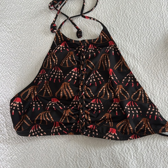 Ulla Johnson Women's Black Beth Halter Bikini Top, Size Small, $180 - Picture 8 of 13